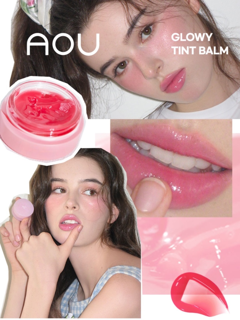 AOU Glowy Tint Balm - Cherry Balm